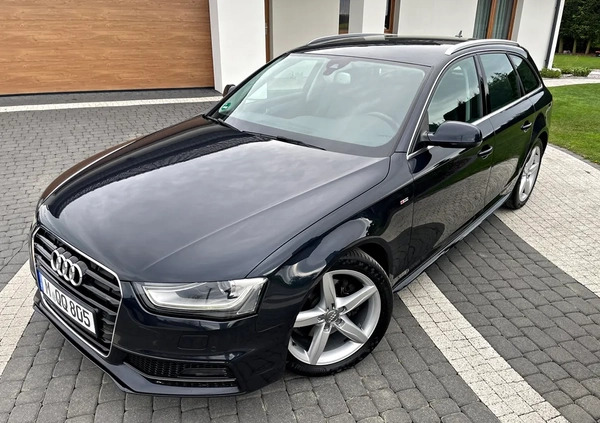 Audi A4 cena 49900 przebieg: 223000, rok produkcji 2014 z Nowogród Bobrzański małe 596